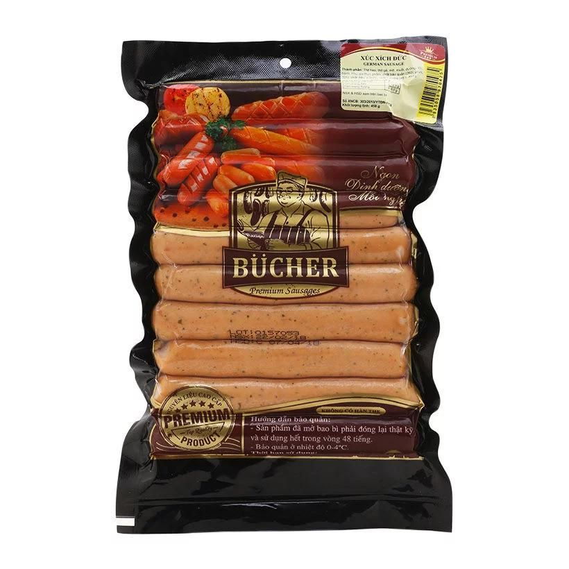 ME.SS- Germany Sausage Bucher CP 450g T10