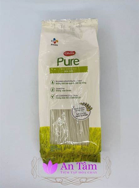 ND- Bún tươi cầu tre 300g - Pure Rice Vermicelli Cầu Tre 300g ( pack )