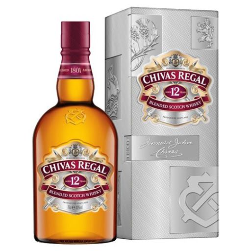 WI.WH- Blended Ssotch Whisky Chivas Regal 12YO 750ml ( Bottle )