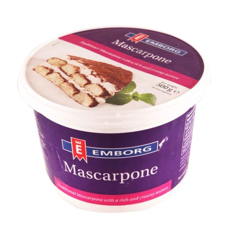 DA.W- Mascarpone Emborg 500g T6