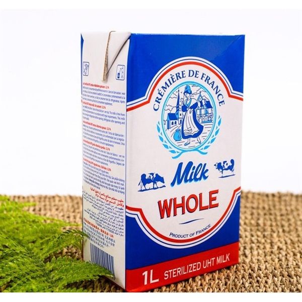 DA.M.P-UHT Cream De France Whole Milk 1L