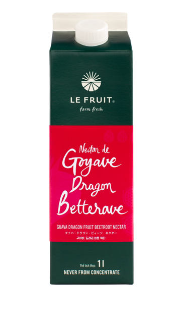 BW.J- Beefroot Guava Drragon Fruit Nectar Le Fruit 1L T1