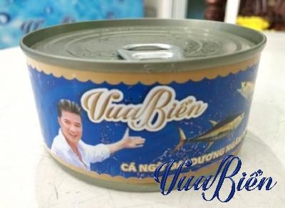 CDF- Cá ngừ ngâm dầu Vua Biển 140g - Tuna In Oil ( tin )