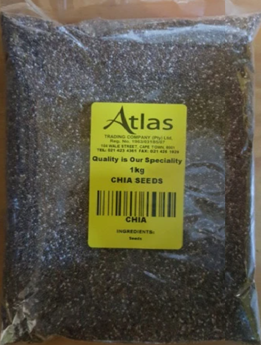 N- Hạt chia Atlas 1kg - Chia Seed FineFood 1Kg ( pack )