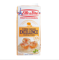 DA.W- Kem nấu Elle & Vire 1L - Cooking Cream Elle & Vire 1L ( box )