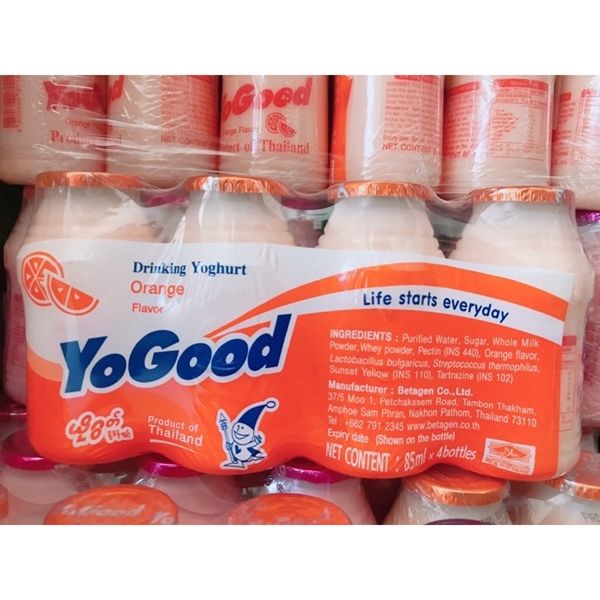 DY- Drinking Yogurt Orange Flavor YoGood 85ml T11