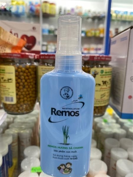 PU- Anti-mosquito Spray Lemongrass Flavor Remos 70ml T11