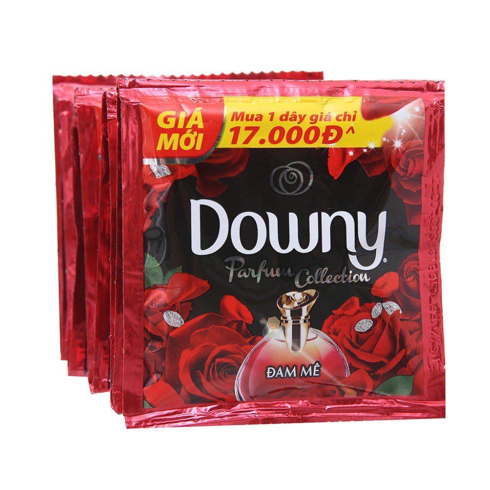 PU.PC- Dây Nước Xả Downy Hương Nước Hoa Đam Mê - Fabric Softener Premium Parfum Passion Downy 20ml ( pcs )