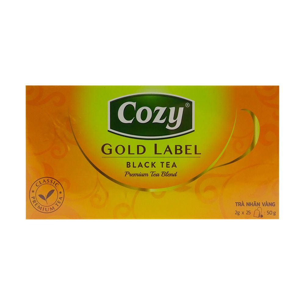 T-Black Tea Gold Label Cozy 50g (Box)