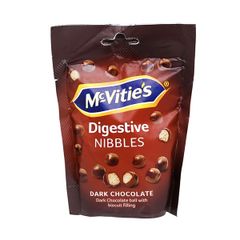 PC.P- Bánh bi socola đen - Nibbles Dark Chocolate McVitie’s Digestive 80g ( pack )