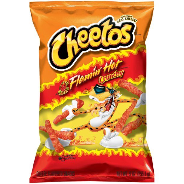 PC.S- Bánh Flamin Hot Crunchy Snack Cheetos 226.8g ( pack )