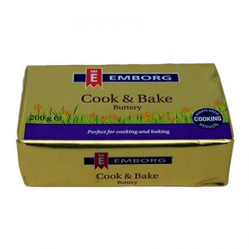 DA.B- Bơ nấu ăn Emborg 200g - Frozen Cook & Bake Butter Emborg 200g ( Box )