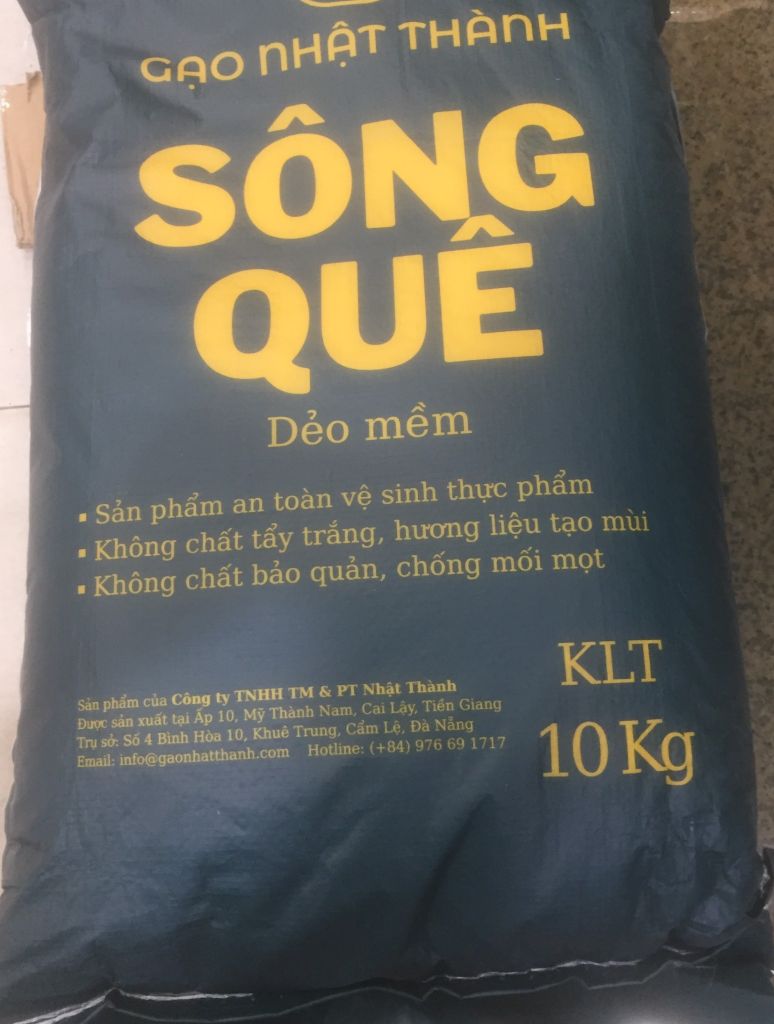 GR.R- Gạo Sông Quê bao 10kg - Rice Sông Quê 10kg ( pack )