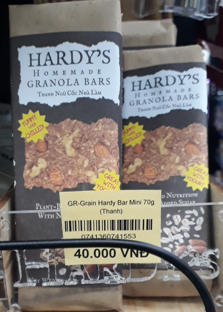 PC.WE- Thanh dinh dưỡng - Grain Hardy Bar Mini 70g (Pcs)