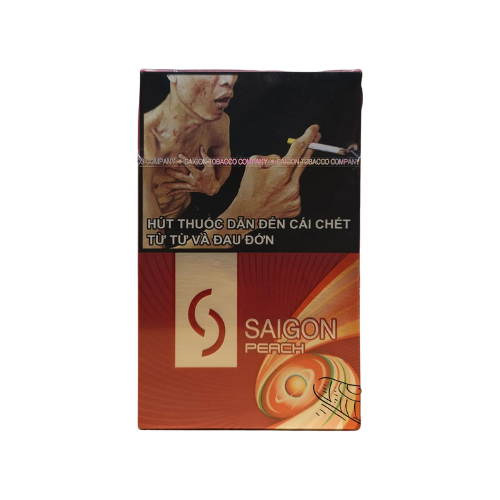 saigon peach cigarettes Cigarette Sài Gòn Slim Peach Capsule - MOONMILK – MOONMILK