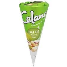 IC- Cone Pistachio Ice Cream Celano ice cream 110ml ( Pcs )