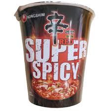 NDI- Mì ly Super Spicy Nongshim (Box)