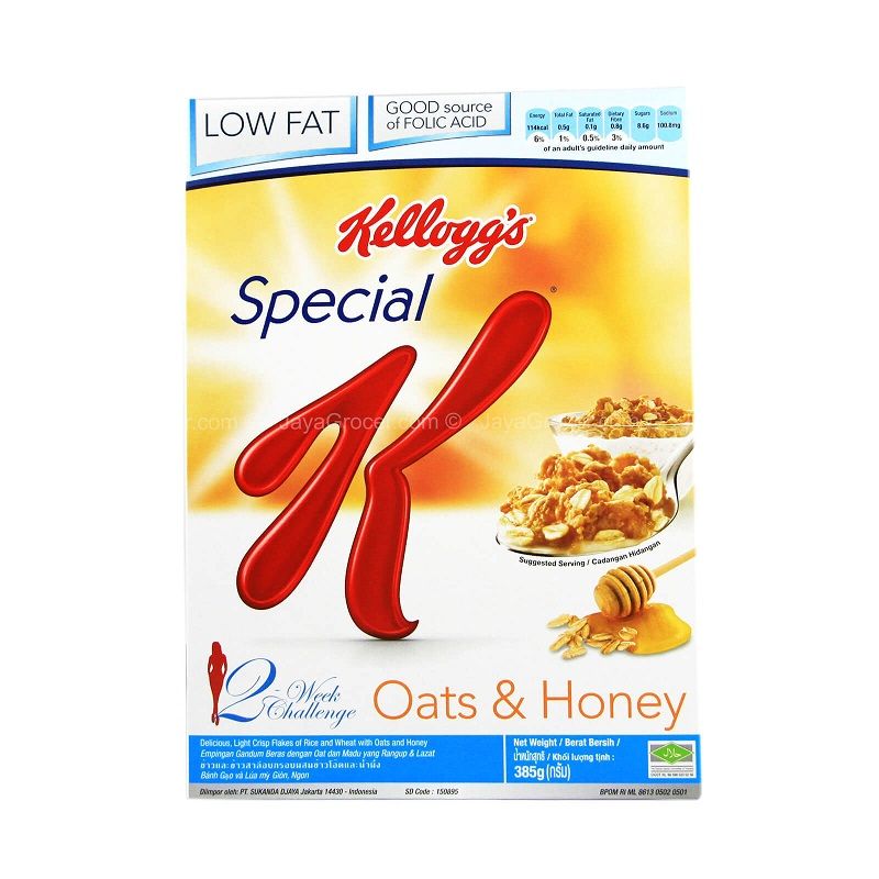 G- Ngũ cốc mật ong - Oats & Honey Special K Kellogg's 385g