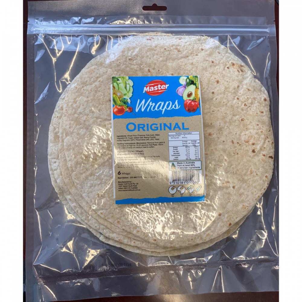 MW- Original Wraps Master Craft 400g ( Pack )