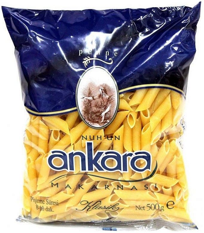 P- Nui ống tre Ankara 500g - Penne (pack)