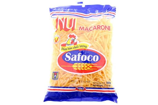 P- Nui ống tre nhỏ Safoco 500g - Small Penne (Gói)