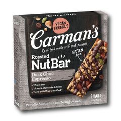 PC.WE- Thanh dinh dưỡng - Dark Chocolate Espresso Nut Bars Carman's