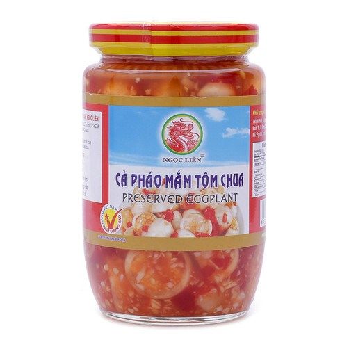 PK- cà pháo - Preserved Eggplant Ngọc Liên 400g (Jar)