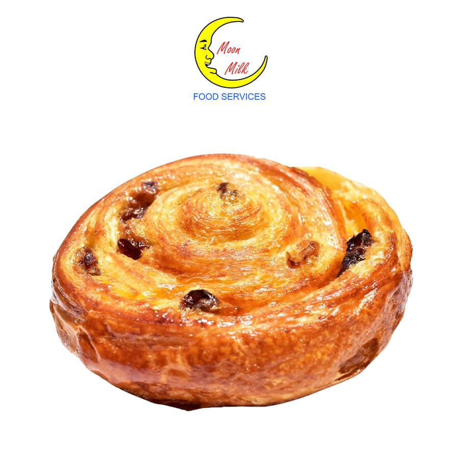 BA- Bánh Danish Nho - Raisin Danish Moon Milk ( pcs )