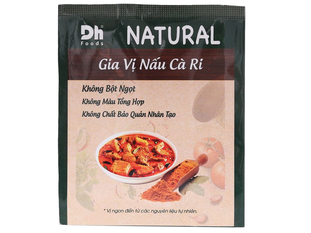 SD- Bột cà ri DH Foods 10g - Natural Curry Powder