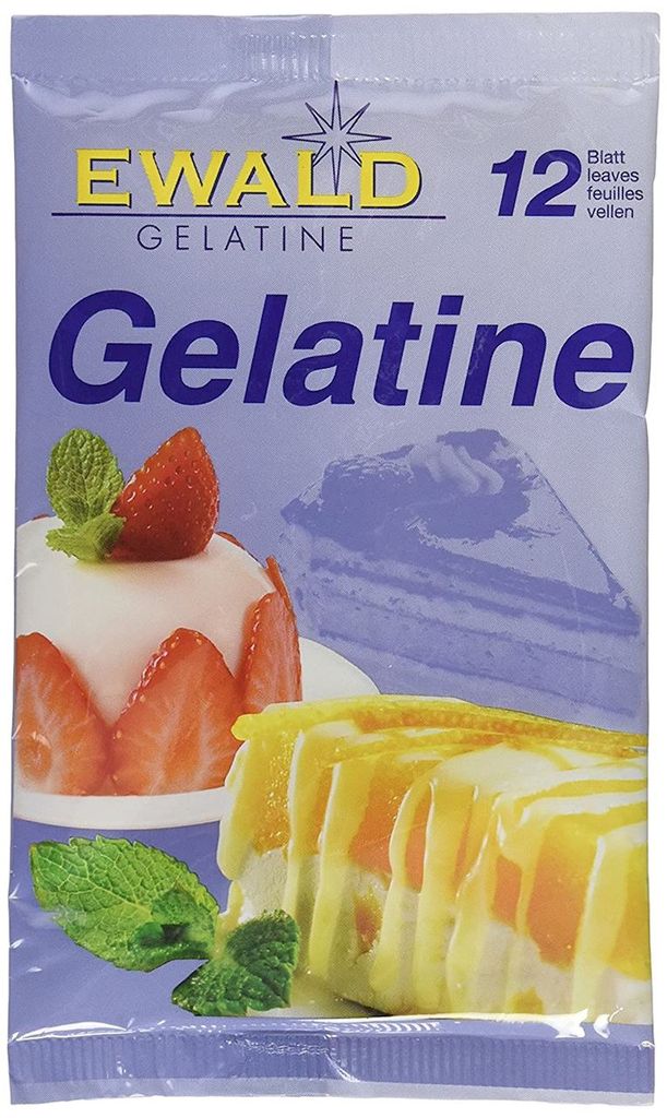 CFL- Lá gelatin hữu cơ Bio 20g - Organic Gelatine Leaves ( pack )