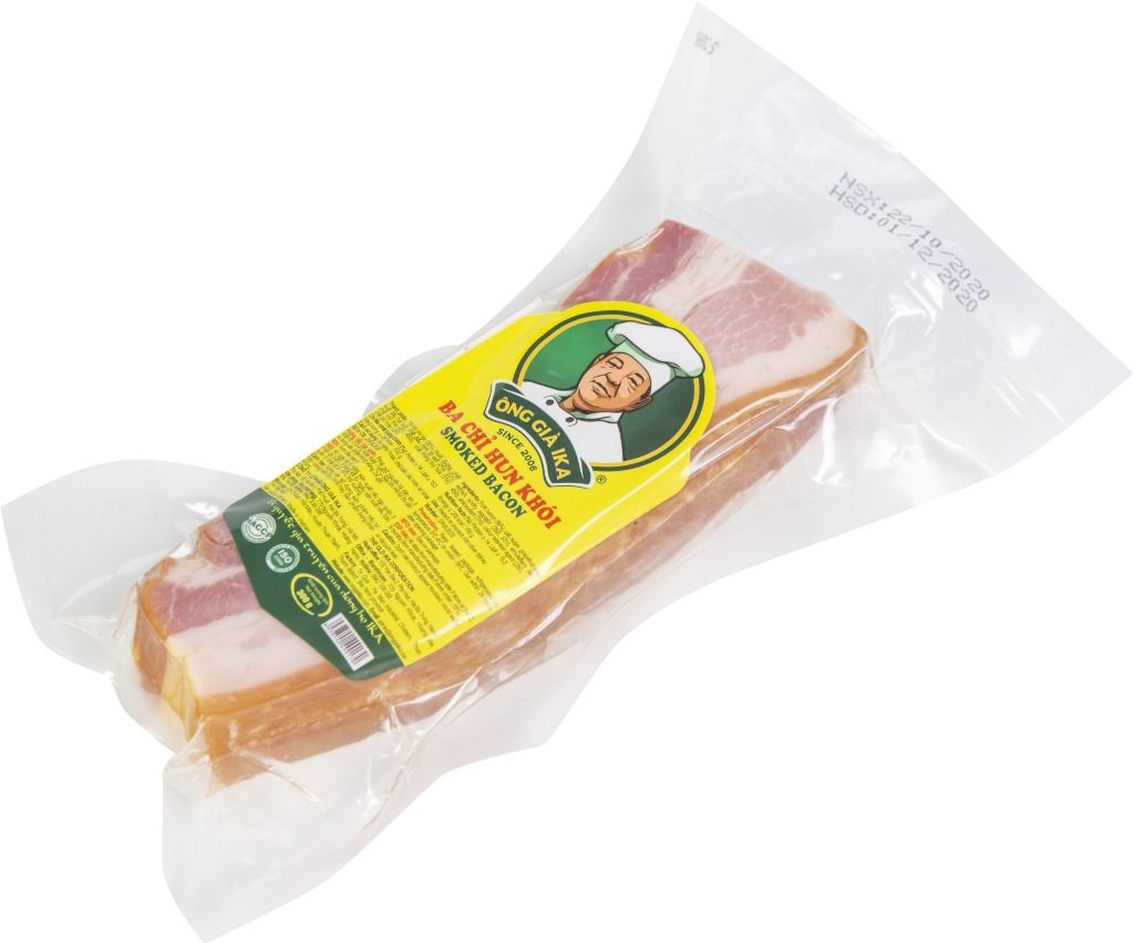 ME.CC- Ba rọi xông khói 300g - Smoked Bacon Ông Già IKA 300g ( pack )