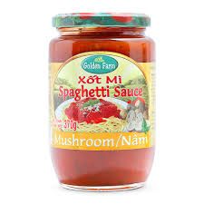 SS- Xốt cà chua nấm Sauce Golden Farm 370g - Spaghetti Mushroom Sauce Golden Farm 370g ( jar )