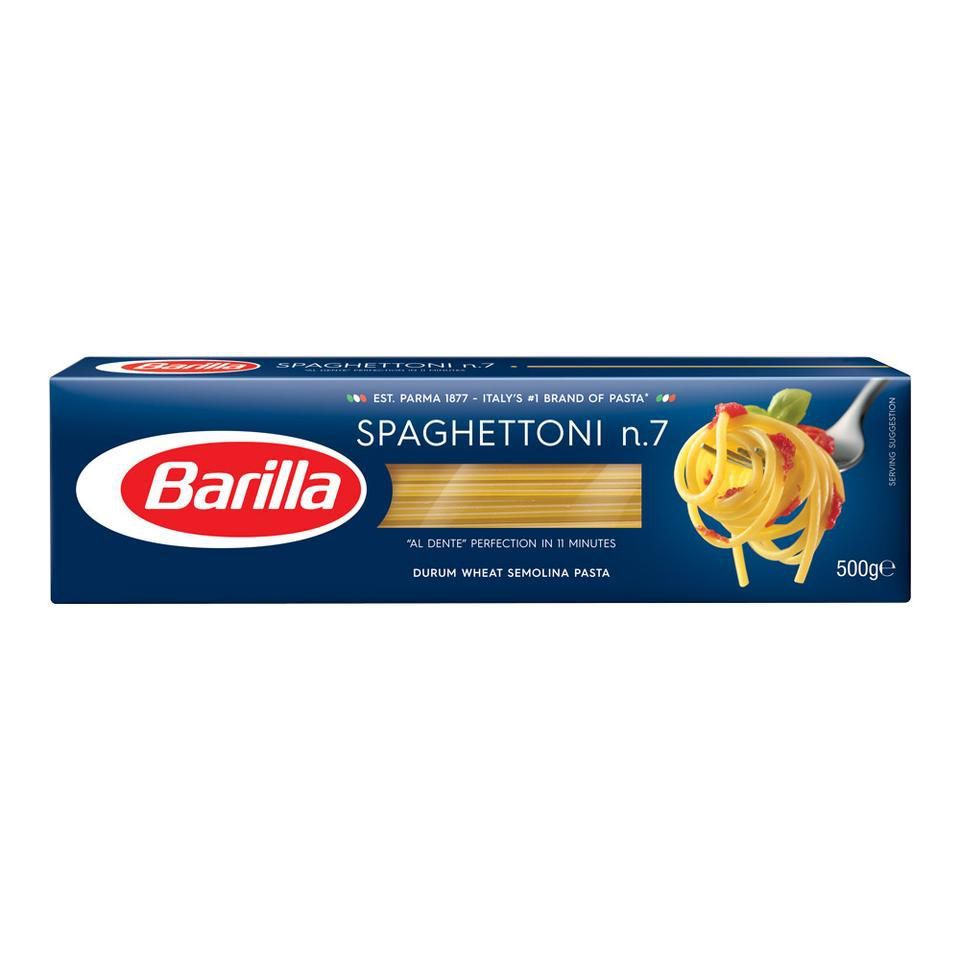 P- Mì Ý số 7 Barilla 500g - Spaghetti N.7 (Hộp)