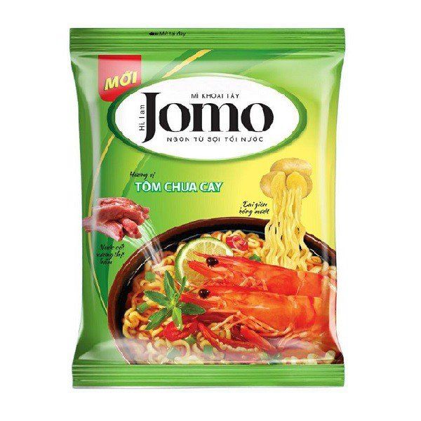 NDI- Mì tôm chua cay Jomo 78g - Spicy & Sour Shrimp Noodles (pack)