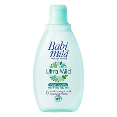 PU.M- SỮA TẮM TRẺ EM PURE NATURAL - Baby Shower Gel Natural Babi Mild 200ml ( bottle )