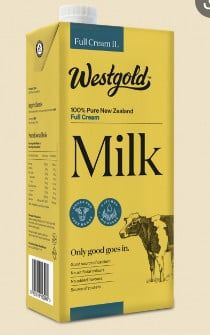 DA.M.P- sữa tươi nguyên kem Westgold 1L - Full Cream UHT Milk Westgold 1L ( box )