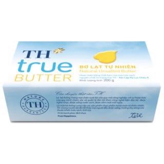 DA.B- Bơ lạt TH True 200g - Unsalted Butter TH True 200g ( Pack )