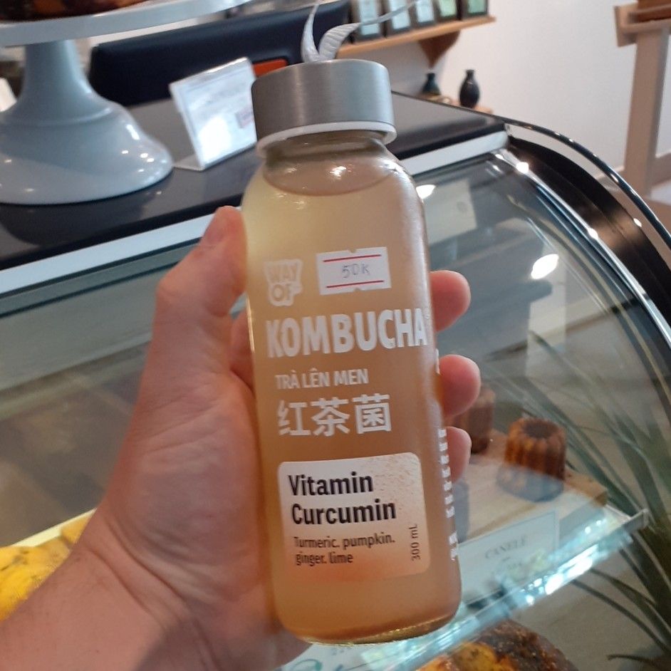 T-Vitamin Curcumin Tea Kombucha 300ml (Bottle)