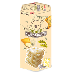 PC.S- Bánh gấu nhân socola trắng - White Milk Biscuit Koala 37g (Box)