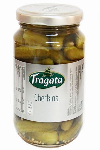 PK- dưa chuột ngâm Fragata - Whole Gherkins Fragata 345G ( Jar )