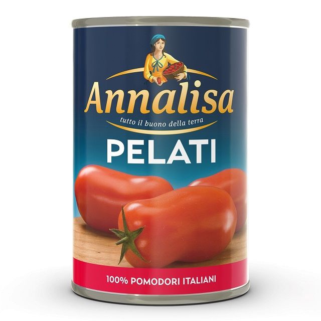 VET- Cà chua lột vỏ Pelati Annalisa 400g - Whole Peeled Tomato ( tin )