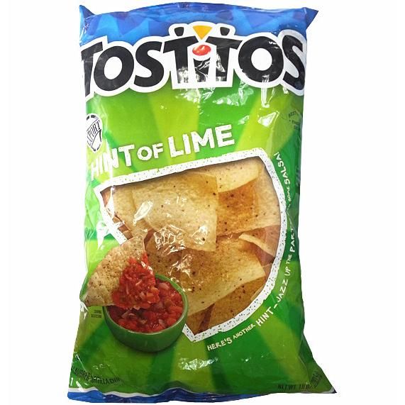 PC.S- Bánh khoai tây vị chanh - Hint Of Lime Tostitos 10oz ( pack )