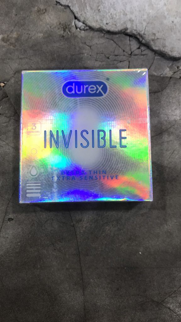 PU.P- Bao cao su Durex Invisible - Durex Invisible Condom ( box )