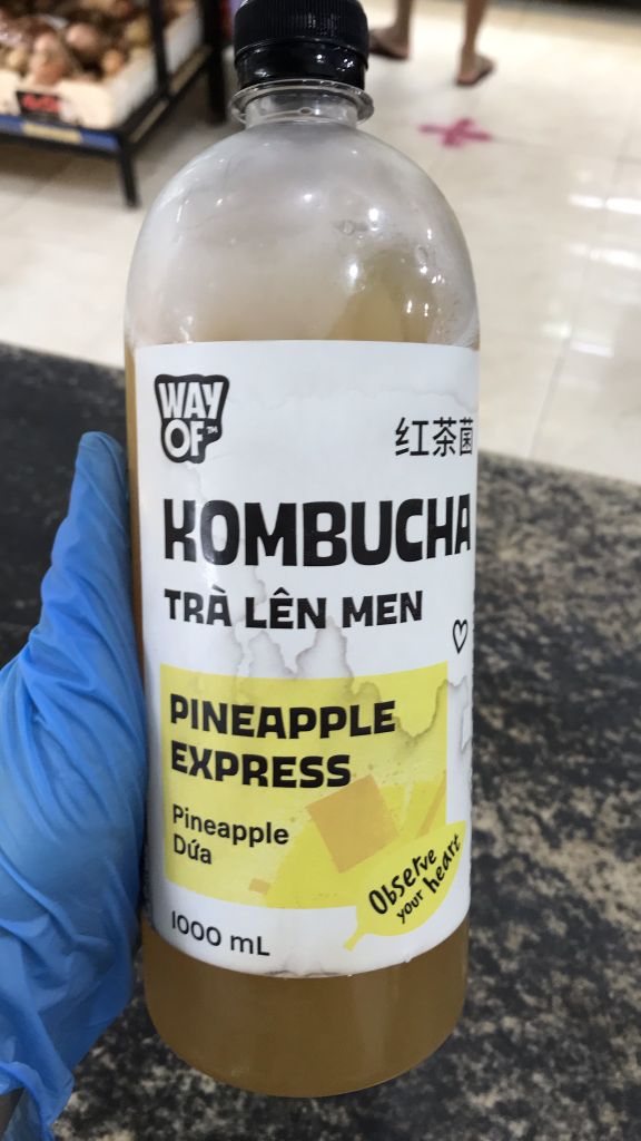 T-Pineapple Express Tea Kombucha 1L (bottle)