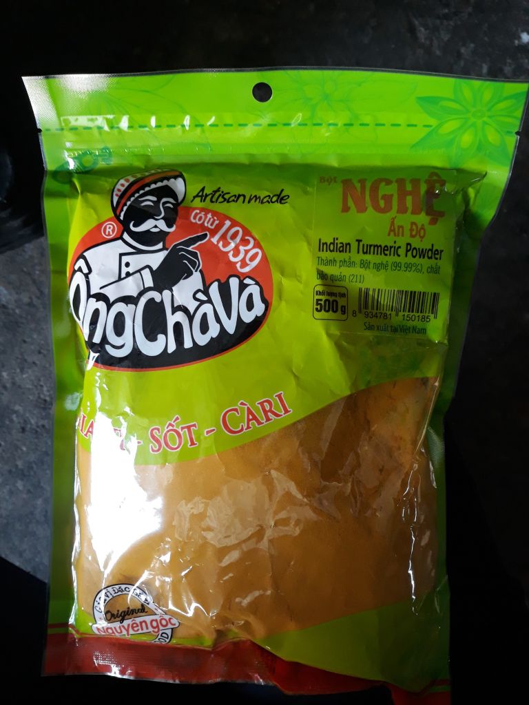 OD-SD- Turmeric Powder Chà Và (Bột nghệ Chà Và)