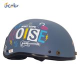 Mũ bảo hiểm nửa đầu kính phi công Noise - B'color Helmet