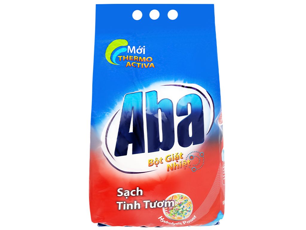 Bột giặt nhiệt Aba sạch tinh tươm 1.5kg