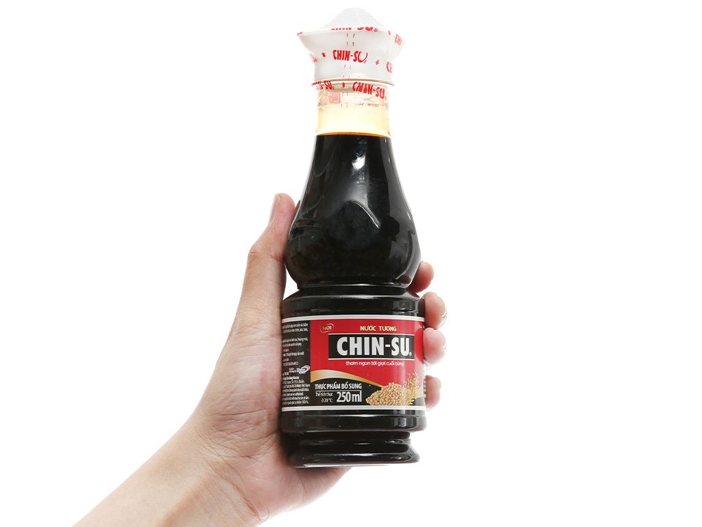 Nước tương Chinsu Bông Lúa chai 250ml