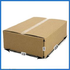 Thùng, hộp carton đóng hàng Size 20 x 15 x 5cm sóng cứng siêu dày.