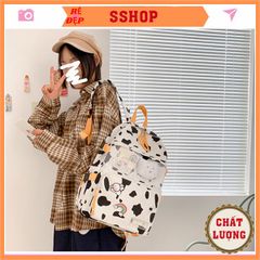 Balo nữ đi học giá rẻ thời trang cá tính cao cấp cute dễ thương HBL162-Sshop